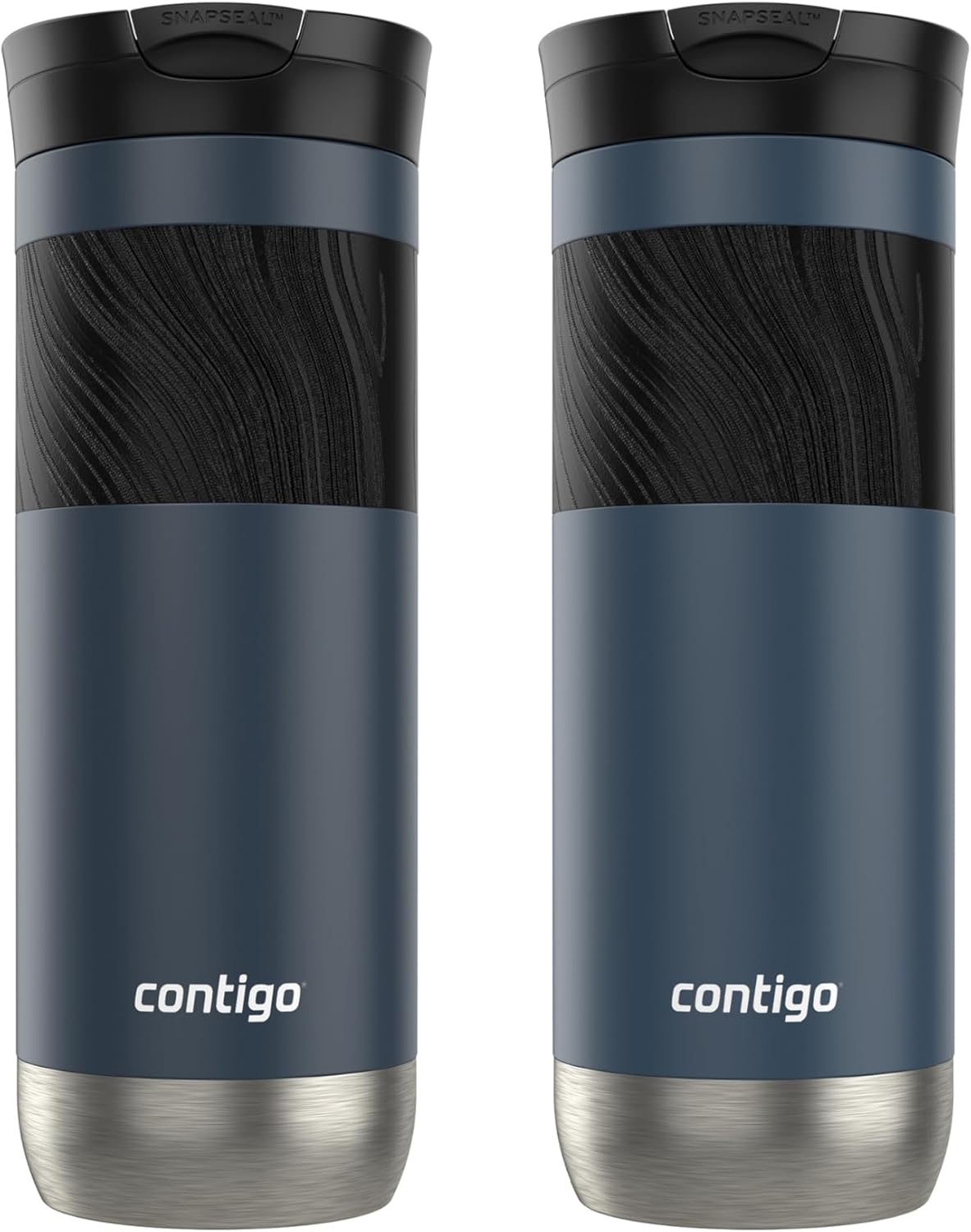 2-Pack 20 oz Stainless Steel Travel Mug P328180