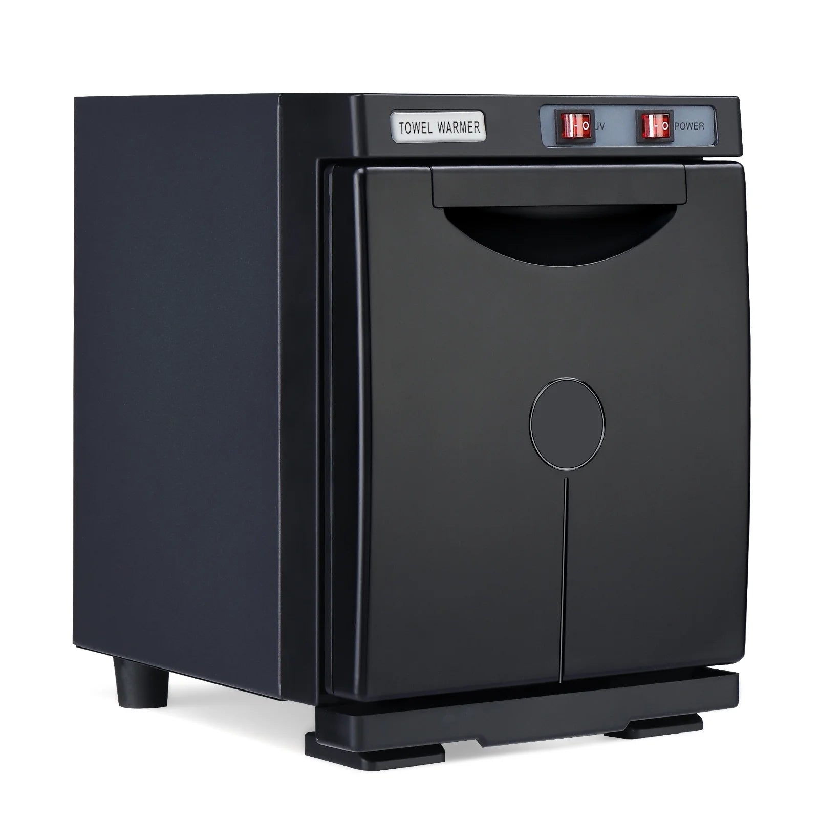 Black 5L Hot Towel Warmer UV Sterilizer Cabinet O8824