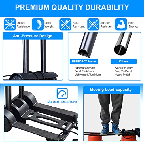 Black Folding Hand Truck L231