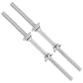 Pair of Threaded Dumbbell Handles J689