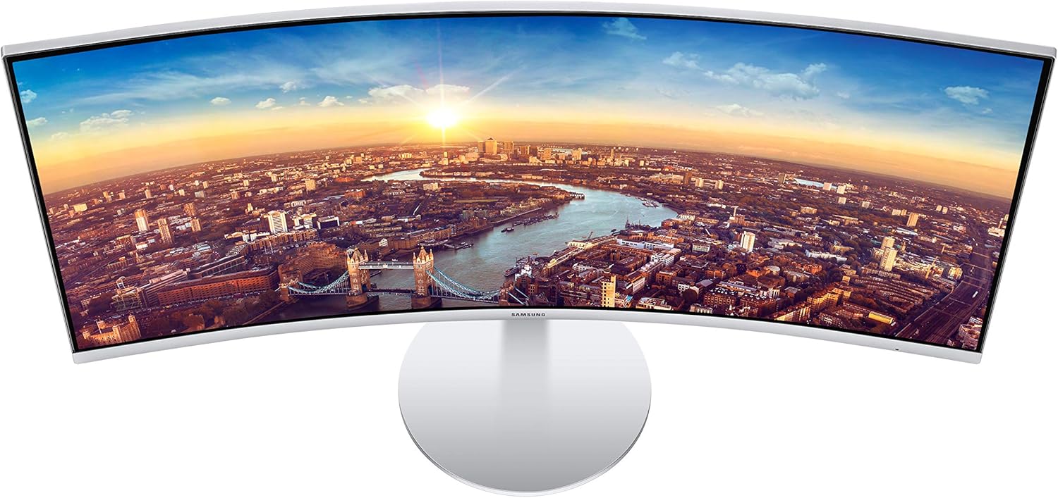 34” Ultrawide QHD Computer Monitor, 100Hz, QLED, Height Adjustable Stand, White U603779