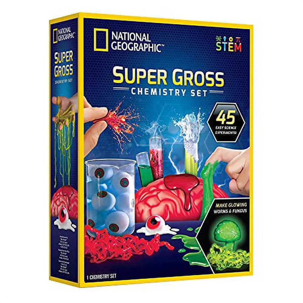 15 Gross Science Experiments for Kids B955