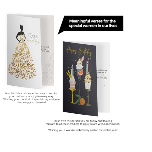 30 Unique Christmas Cards with Envelopes 4x6 and Gold Sealing Stickers Boxed Greeting Cards Set M330831