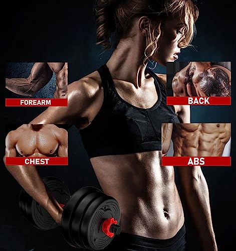 Adjustable Dumbbells Weights Set 20lbs/33lbs/44lbs O472