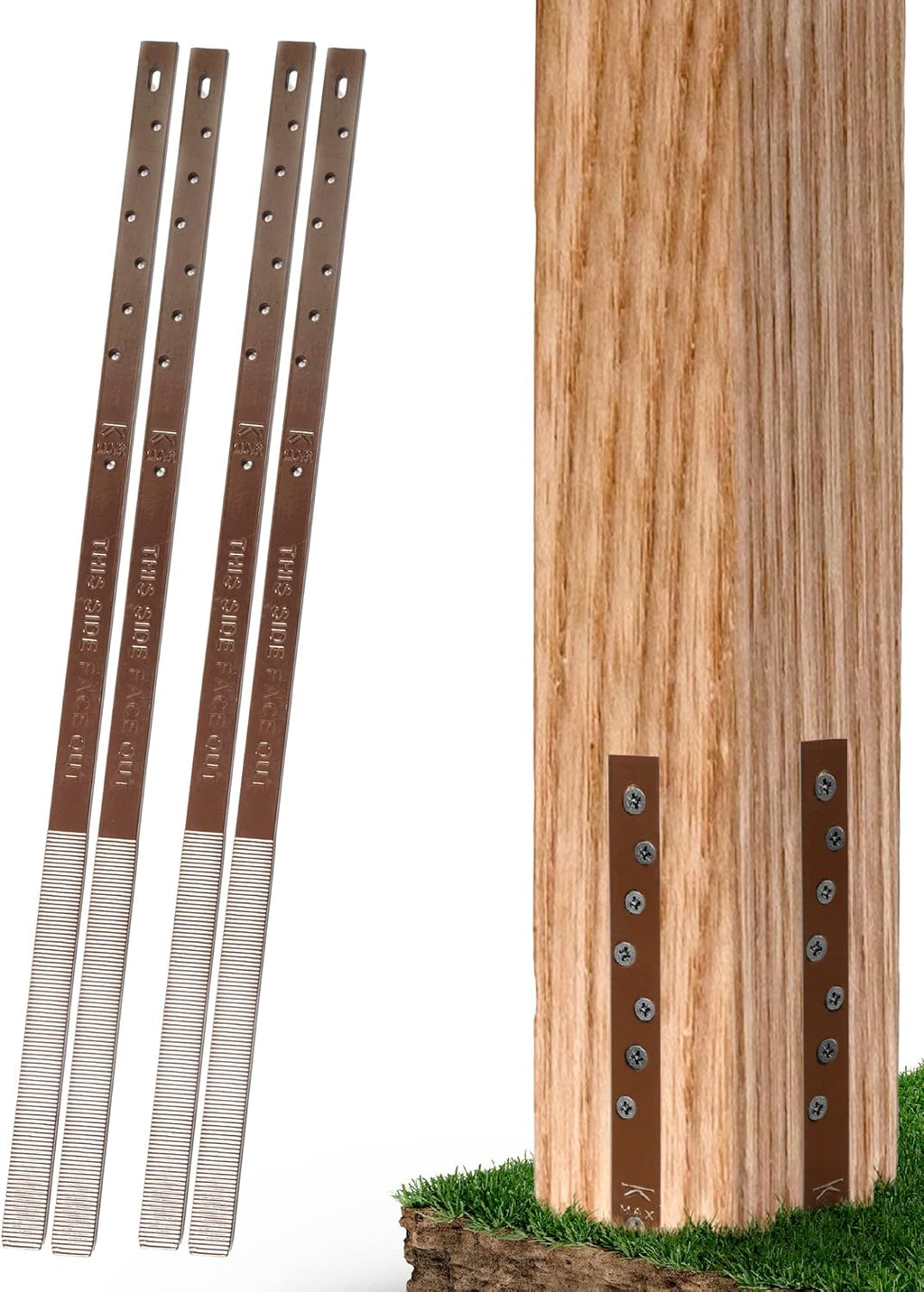 Pack of 4 Wood Post Repair Z28323