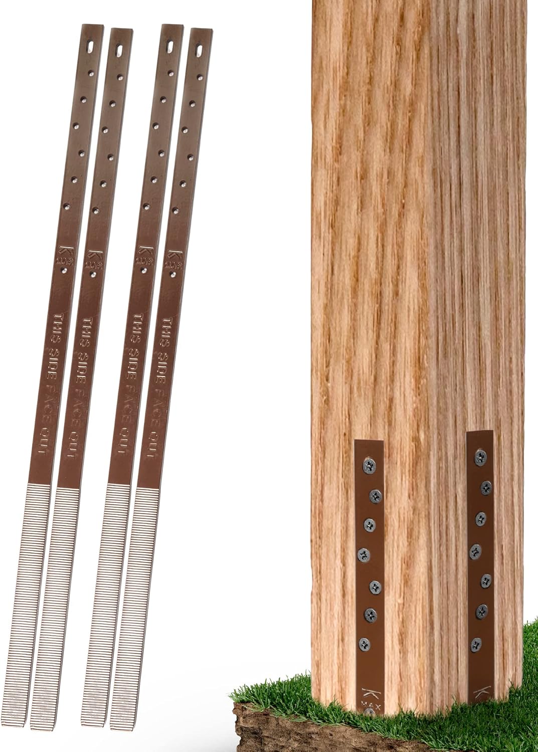 Pack of 4 Wood Post Repair Z28323