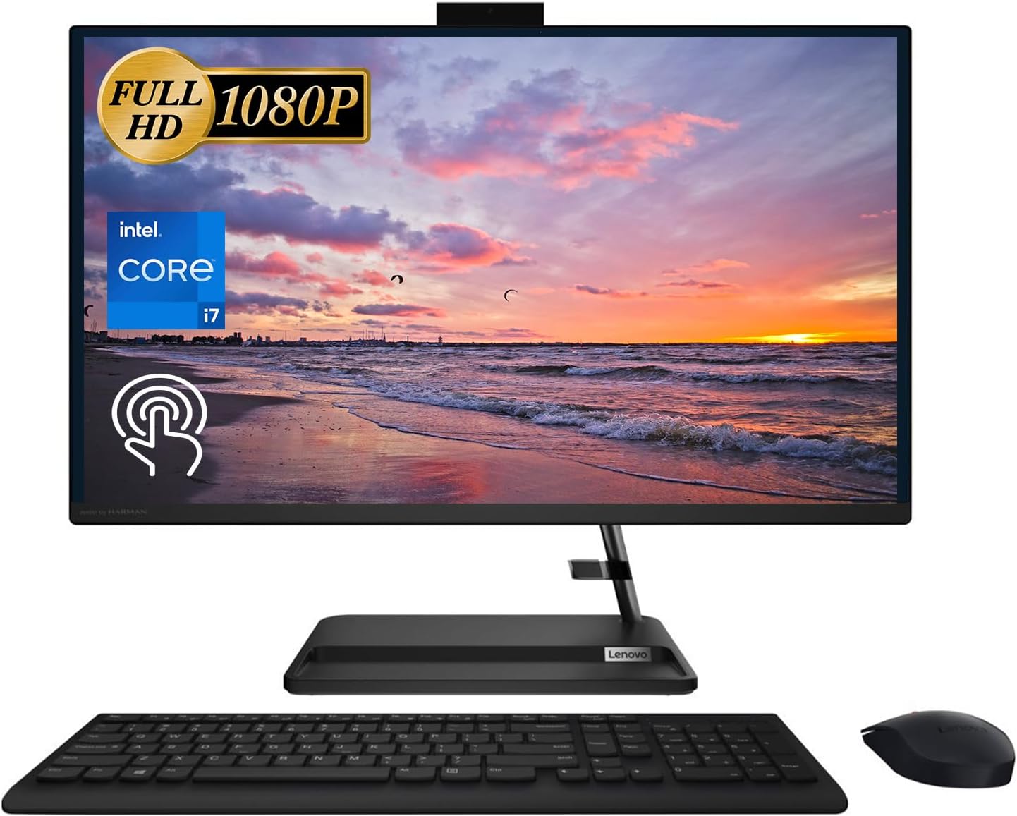 27" FHD Touchscreen All-in-One Desktop, Intel Core i7-13620H, 32GB RAM, 1TB SSD, Windows 11 Home U283
