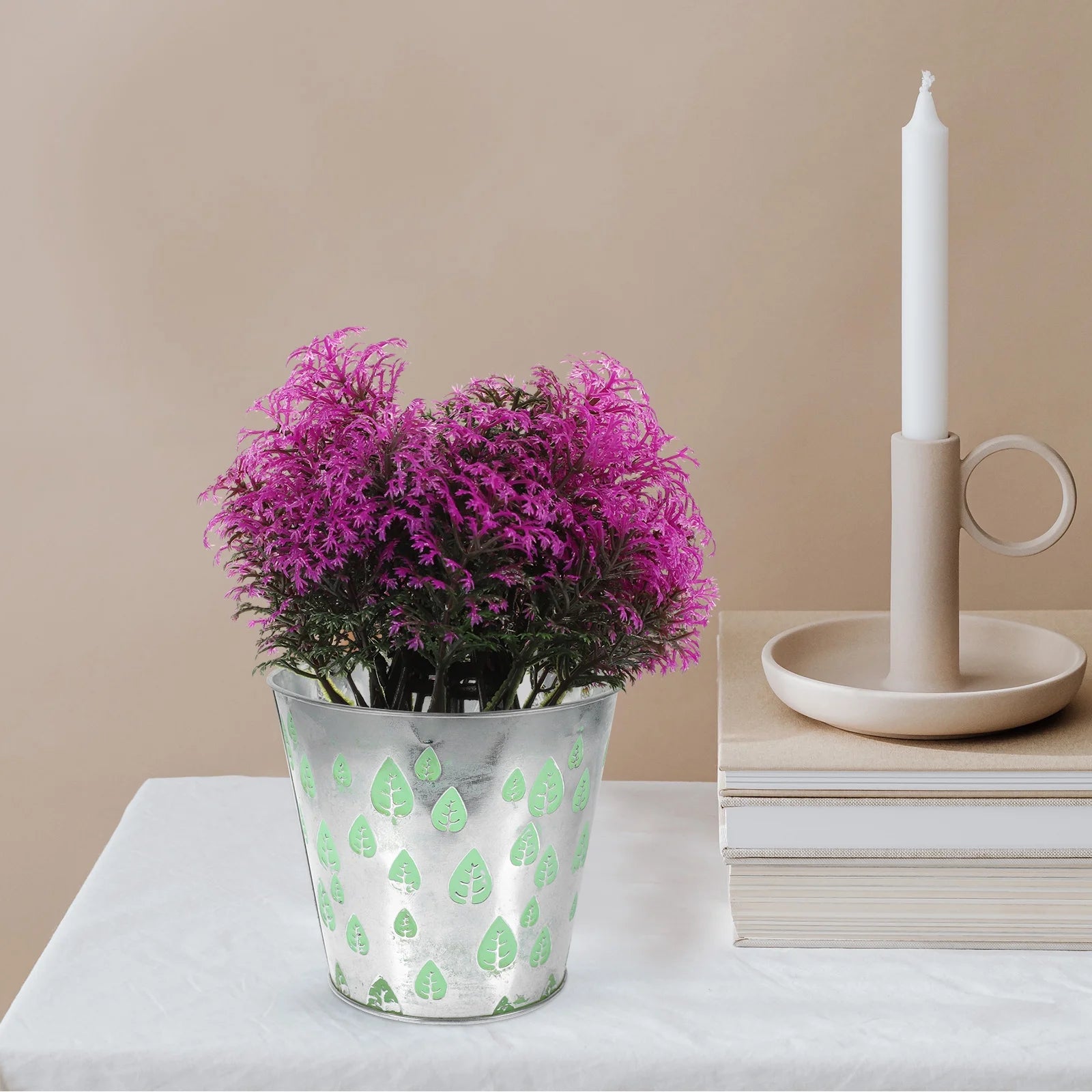 Light Green Tall Plant Stand J863