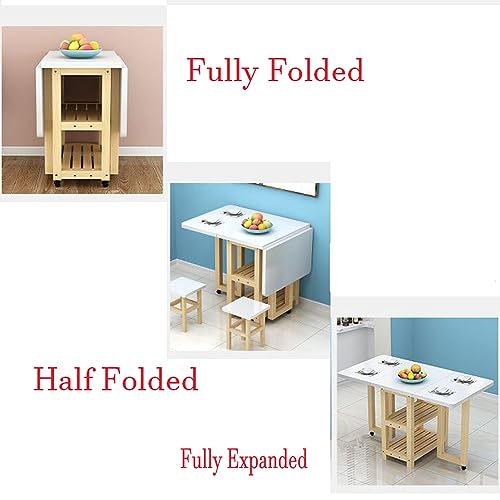 Extendable Folding Dining Table (120x75x75cm) S5343