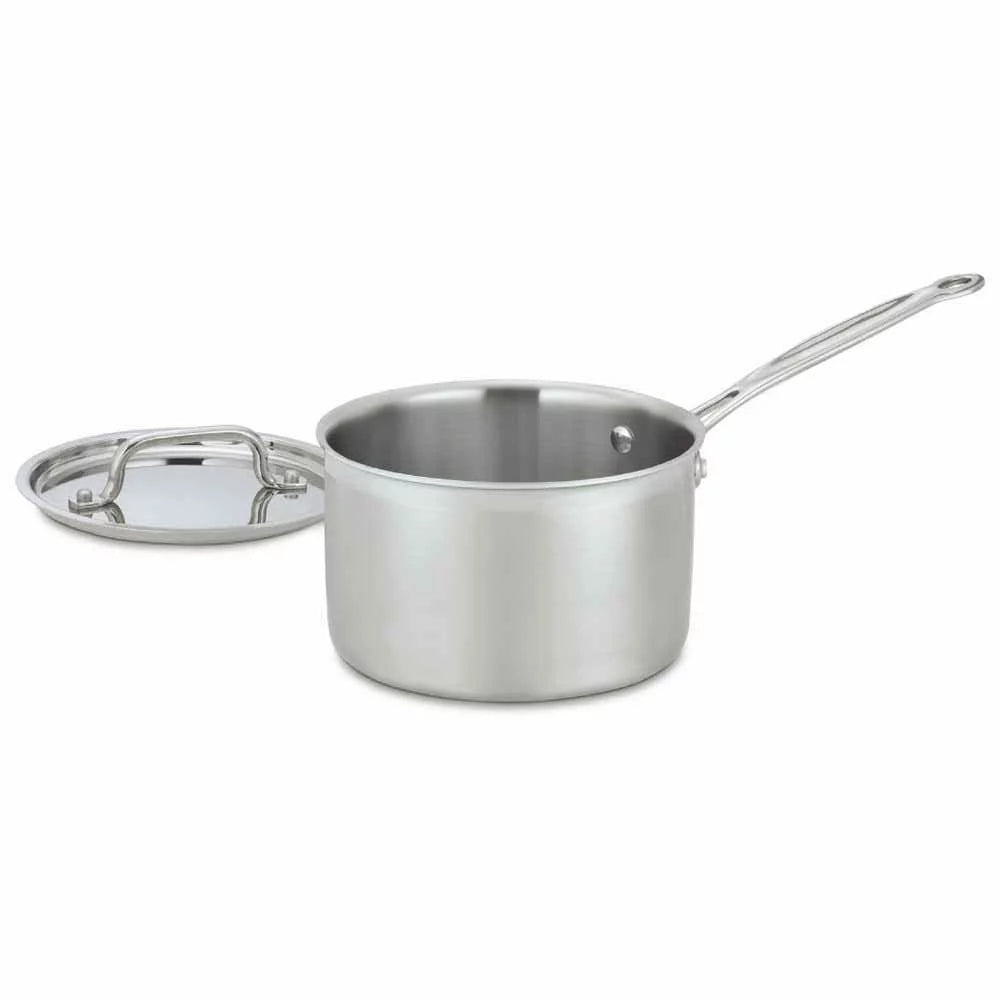Triple Ply Stainless 3-Quart Saucepan G416294