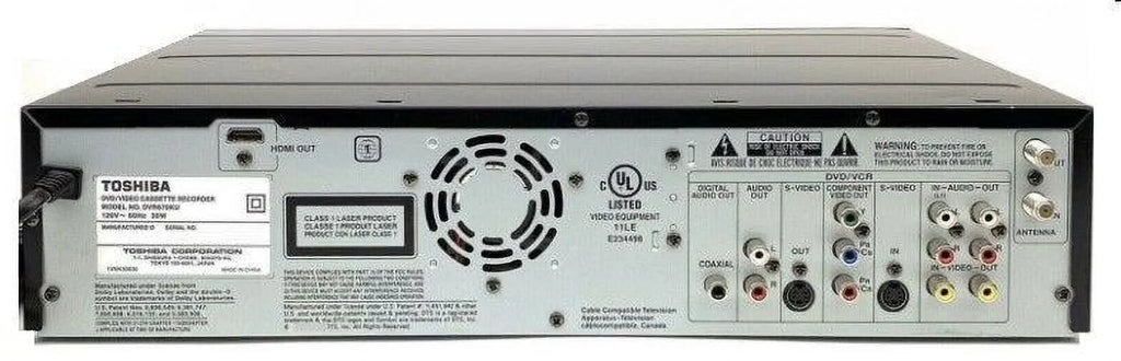 DVD Recorder VCR Combo U140557