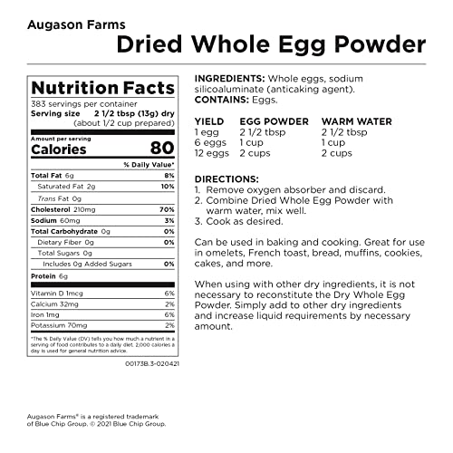 57 Servings Scrambled Egg Mix L98954