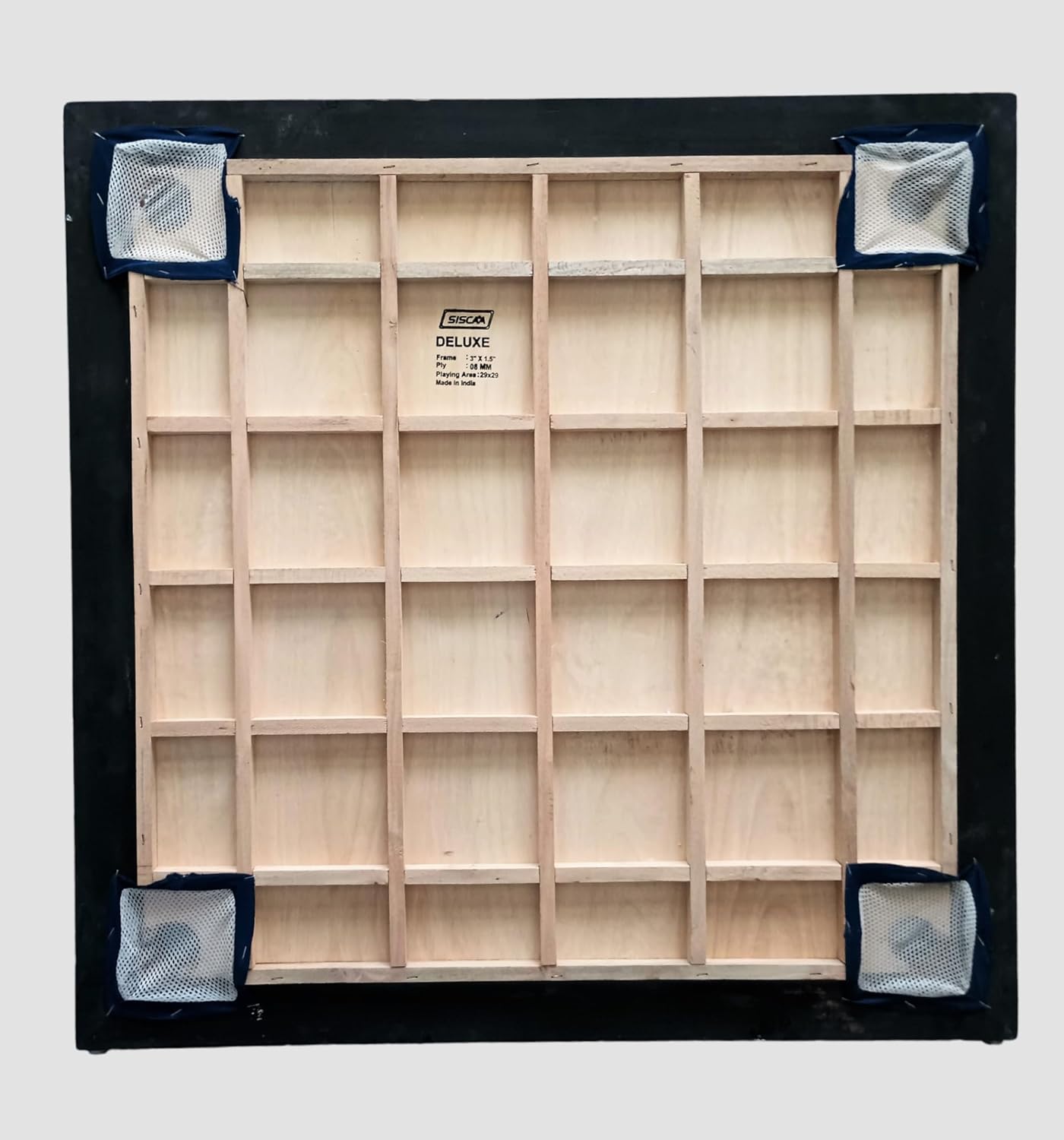 Full Size Carrom Board with Striker and Coins W9568