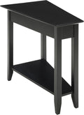 Black Wedge End Table P681