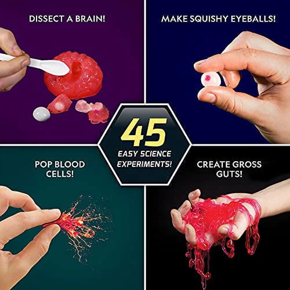 15 Gross Science Experiments for Kids B955