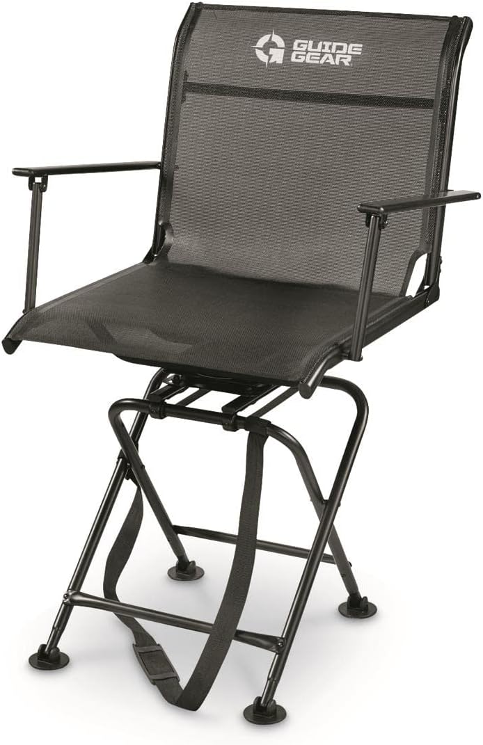 Portable Folding Hunting Blind Chair with Armrests H64168