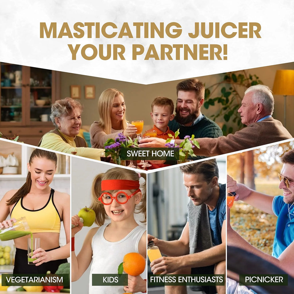 Slow Masticating Cold Press Juicer W32382