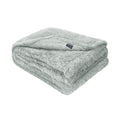 Gray 24x29 Inch Fluffy Fleece Dog Blanket T56372
