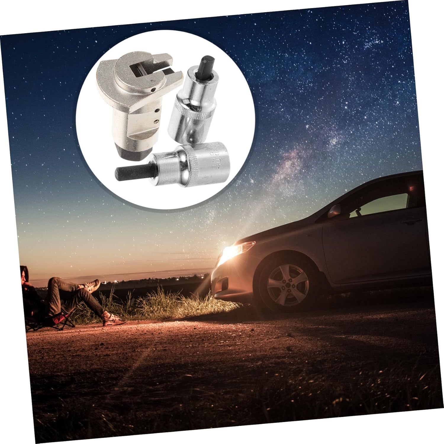 3pcs Car Shock Absorber Removal Socket Strut Knuckle Spreader Ball Head Suspension Separator Automotive Tools A119