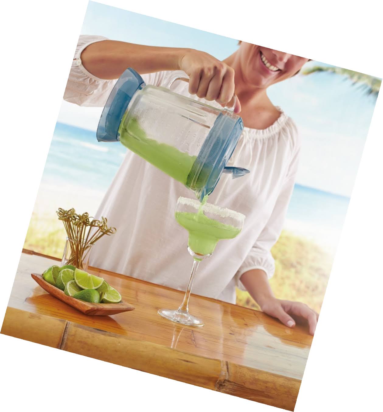 Frozen Concoction Maker with Easy Pour Jar and XL Ice Reservoir R115