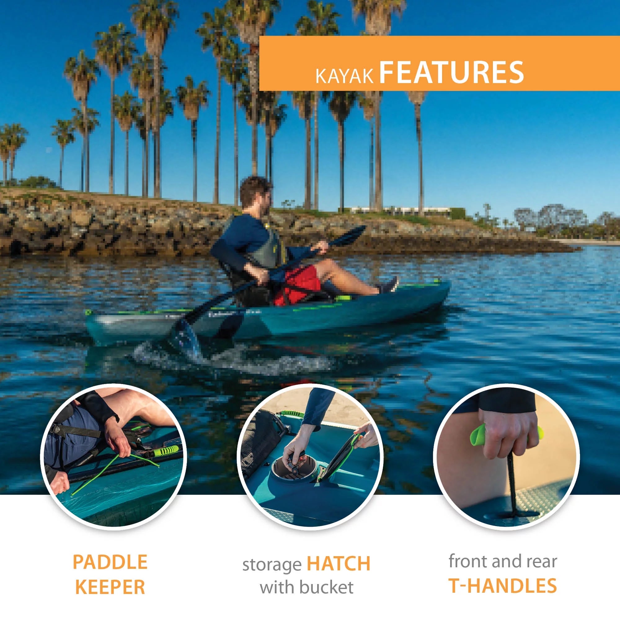 123 inch Sit-on-Top Kayak R224