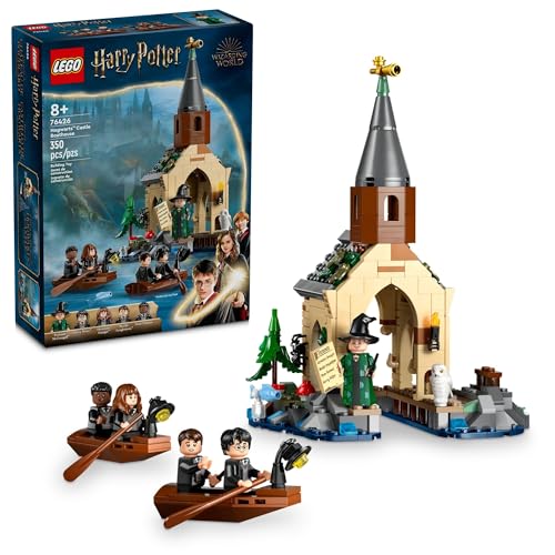 Hogwarts Castle Boathouse with 2 Buildable Boats and 5 Minifigures H995