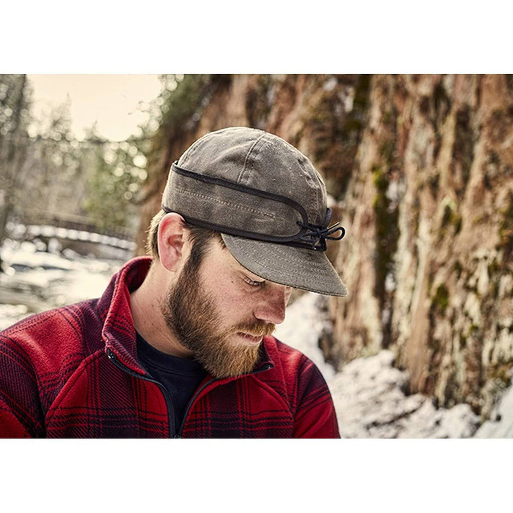 Waxed Cotton Cap - Field Tan I29185