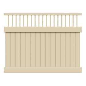 Vinyl Lattice Top Fence Panel L46328