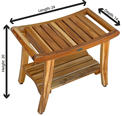 Teak Shower Bench F946