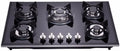 30 inch Gas Cooktop Tempered Glass 5 Burners Stove Top R901