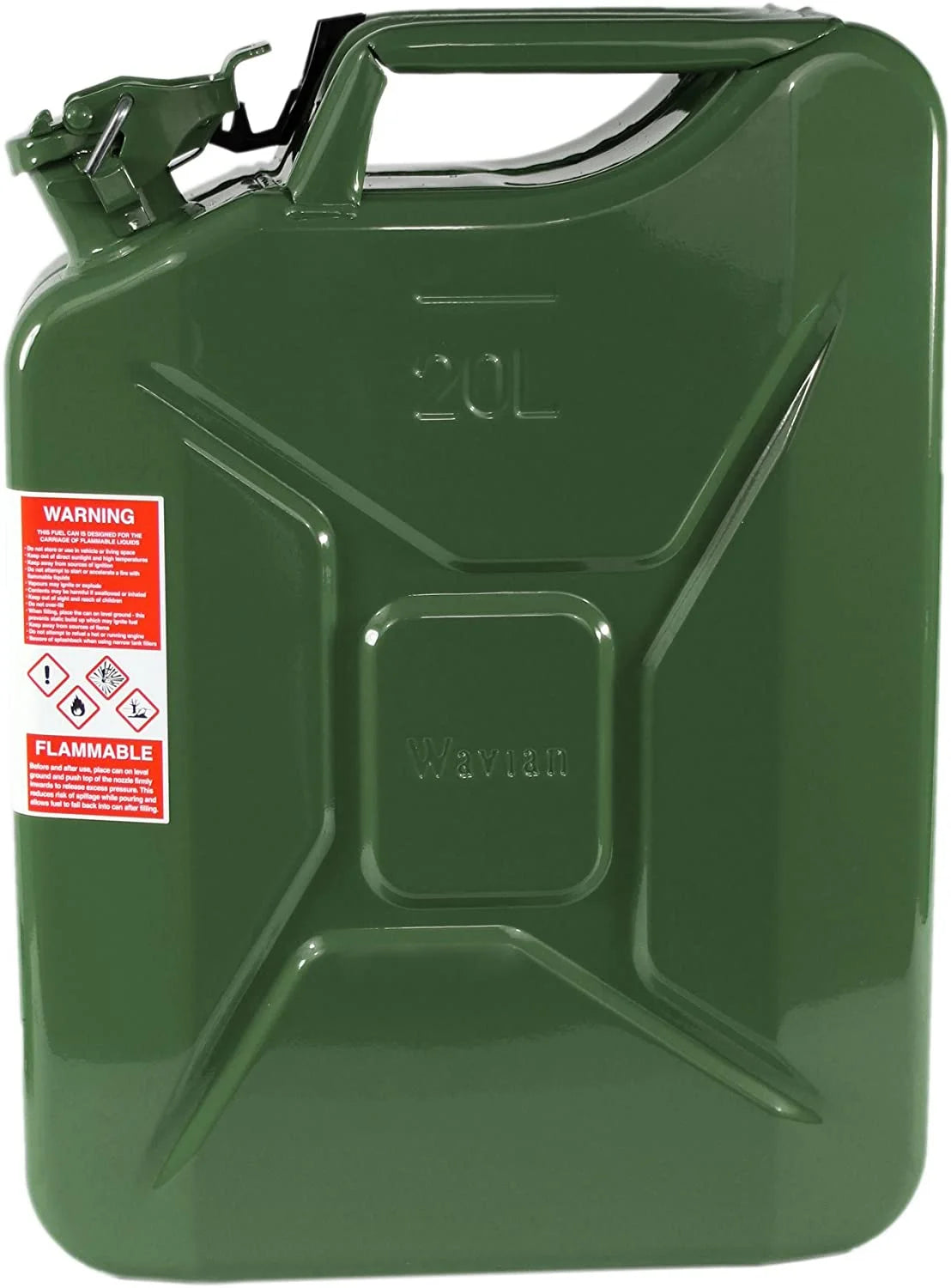 20 Liter Green NATO Jerry Fuel Can U6718