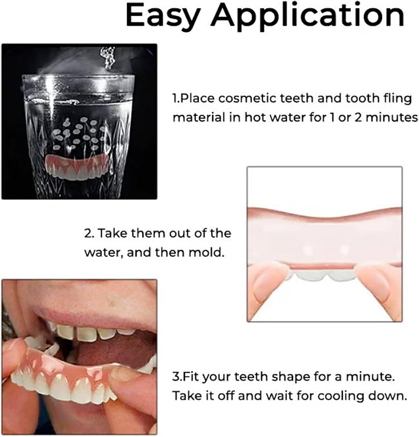 Denture Silicone Reline Kit Upper and Lower Set C610282
