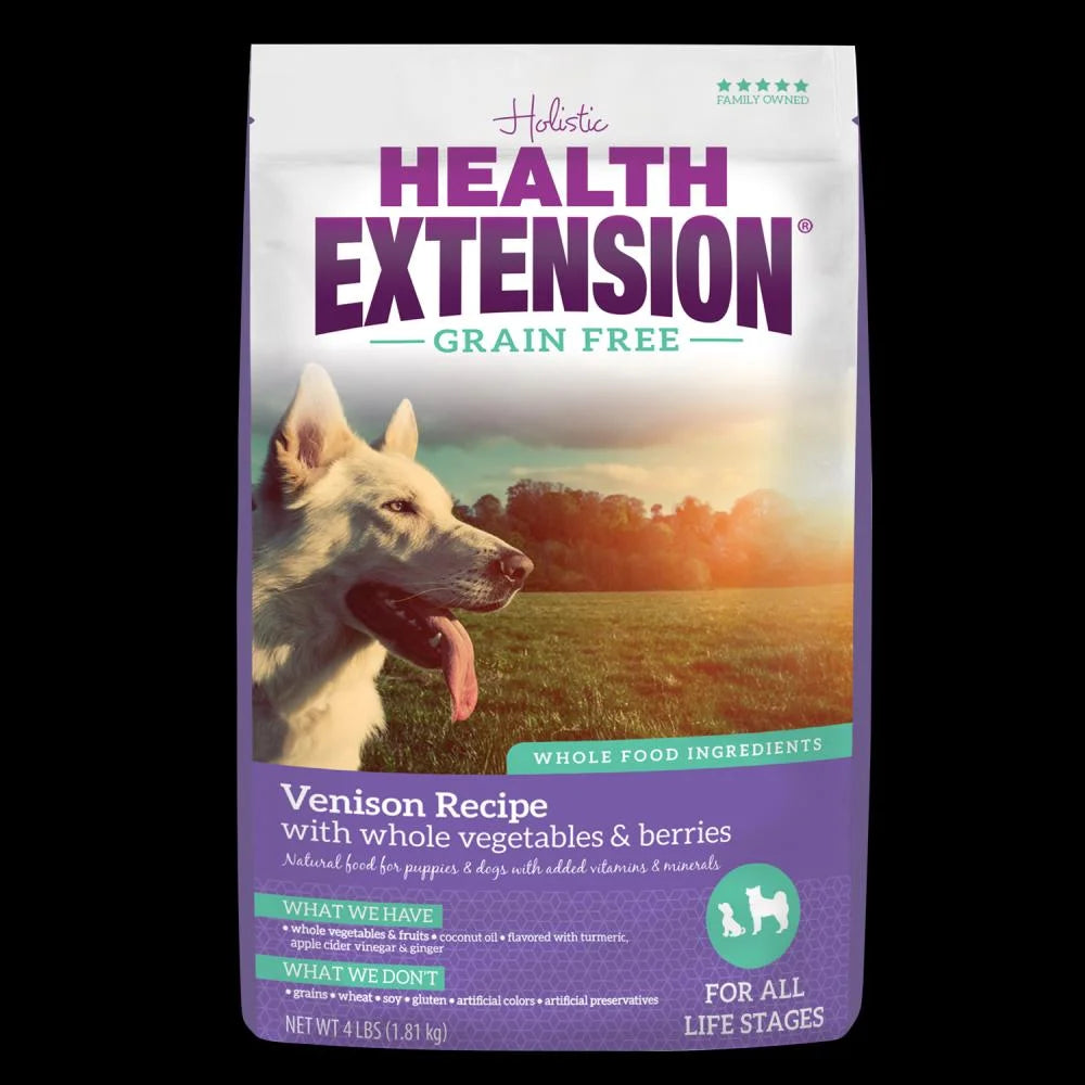 Grain Free Venison Dry Dog Food 10 lb I316092