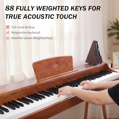 88-Key Weighted Action Digital Piano with Triple Pedal M134