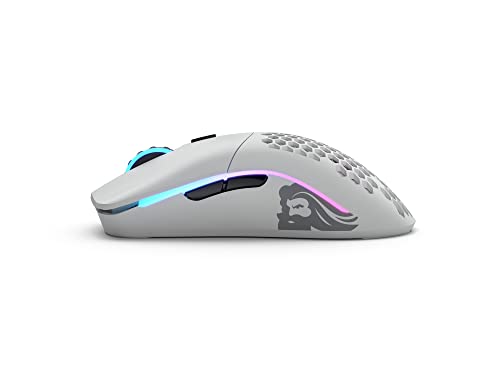 White Ergonomic Mouse Y871
