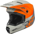 Matte Orange/Grey Helmet G998