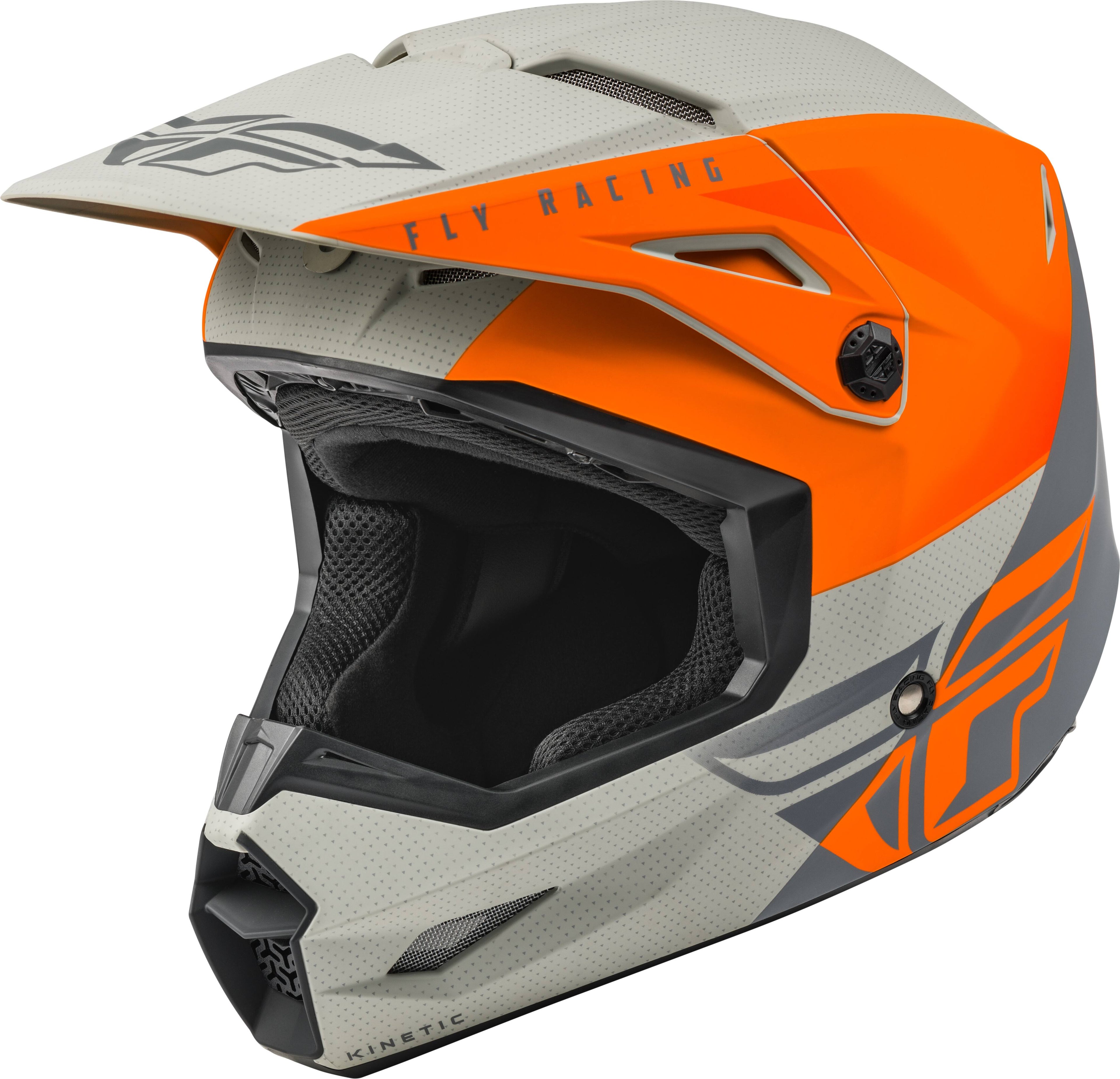 Matte Orange/Grey Helmet G998