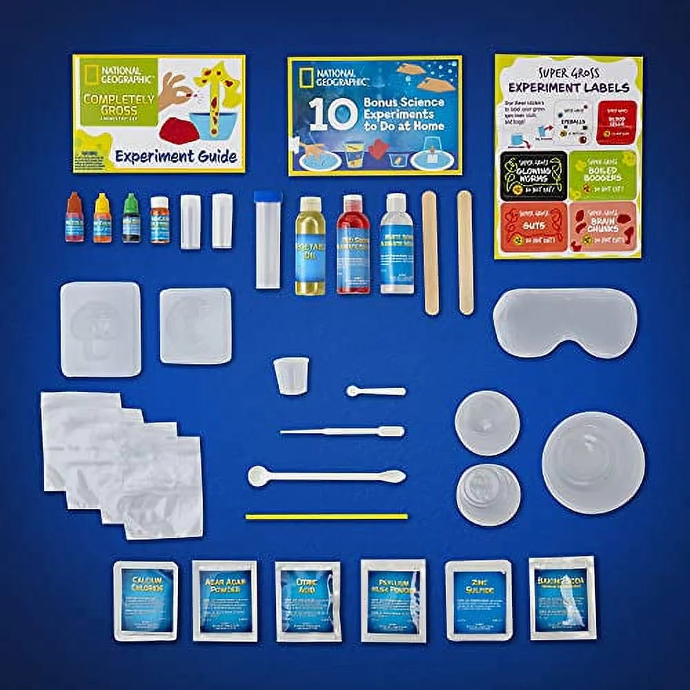 15 Gross Science Experiments for Kids B955