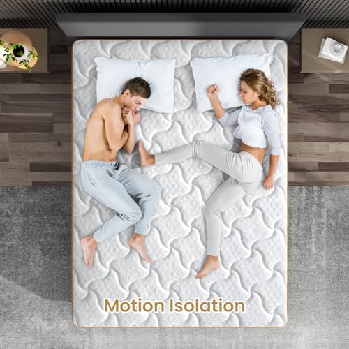 12 Inch Hybrid Innerspring Mattress with Gel Memory Foam V501