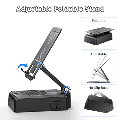 Bluetooth Speaker with Phone Stand O34862