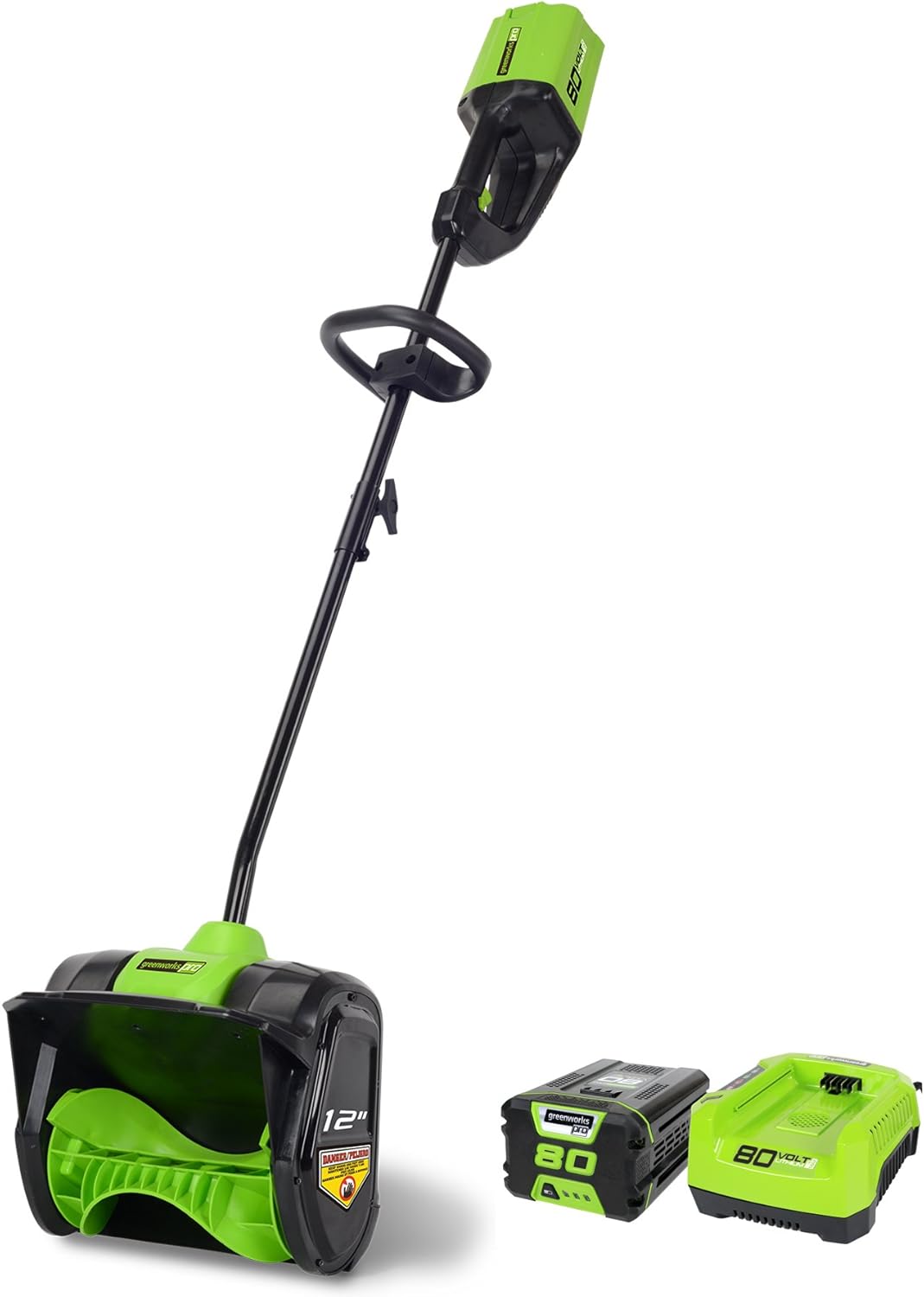 12-Inch Cordless Snow Shovel with 2.0 AH Battery T6804