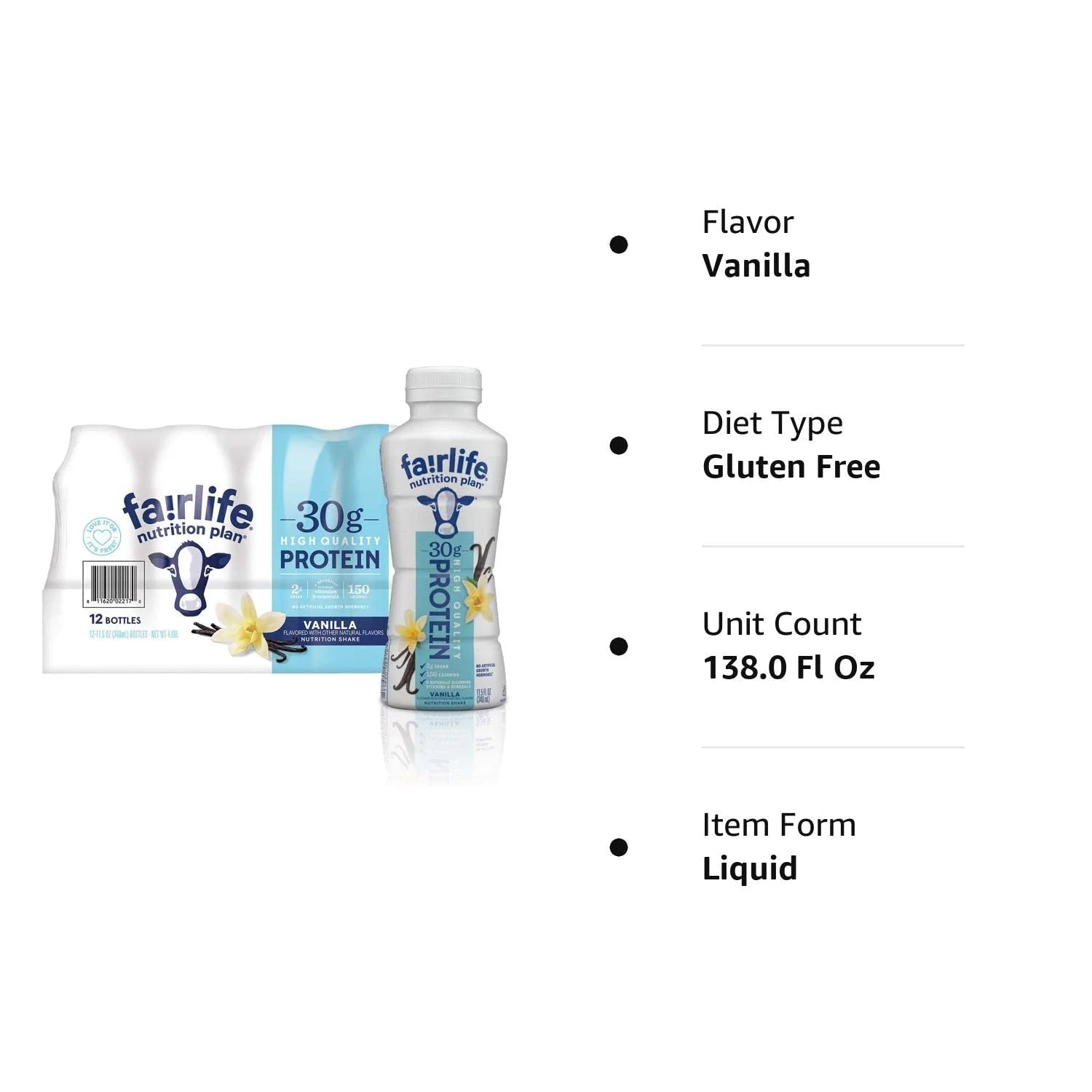 Vanilla 11.5 fl oz 12pk E2155