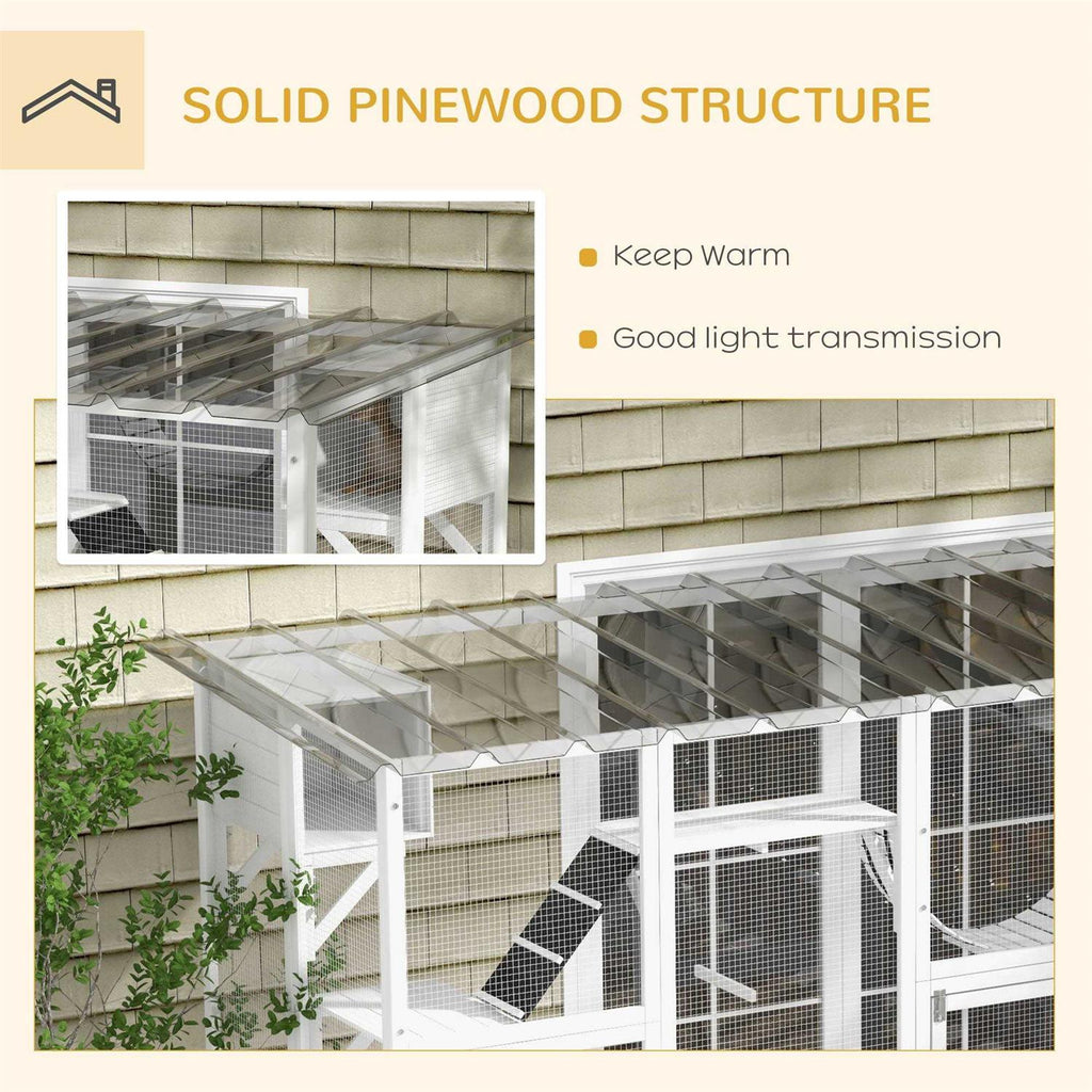 Cat Wooden Outdoor Cat House A4909