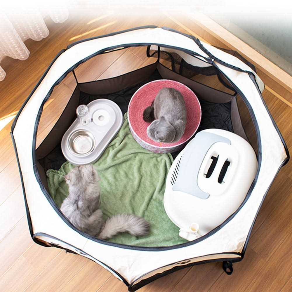 Portable Pet Playpen Foldable Dog Kennel A858638