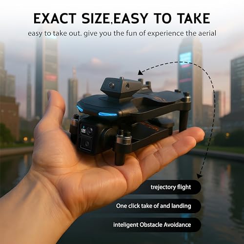 Foldable Drone with Dual 2K Camera, 2 Batteries X82950