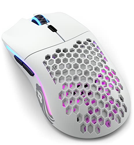 White Ergonomic Mouse Y871