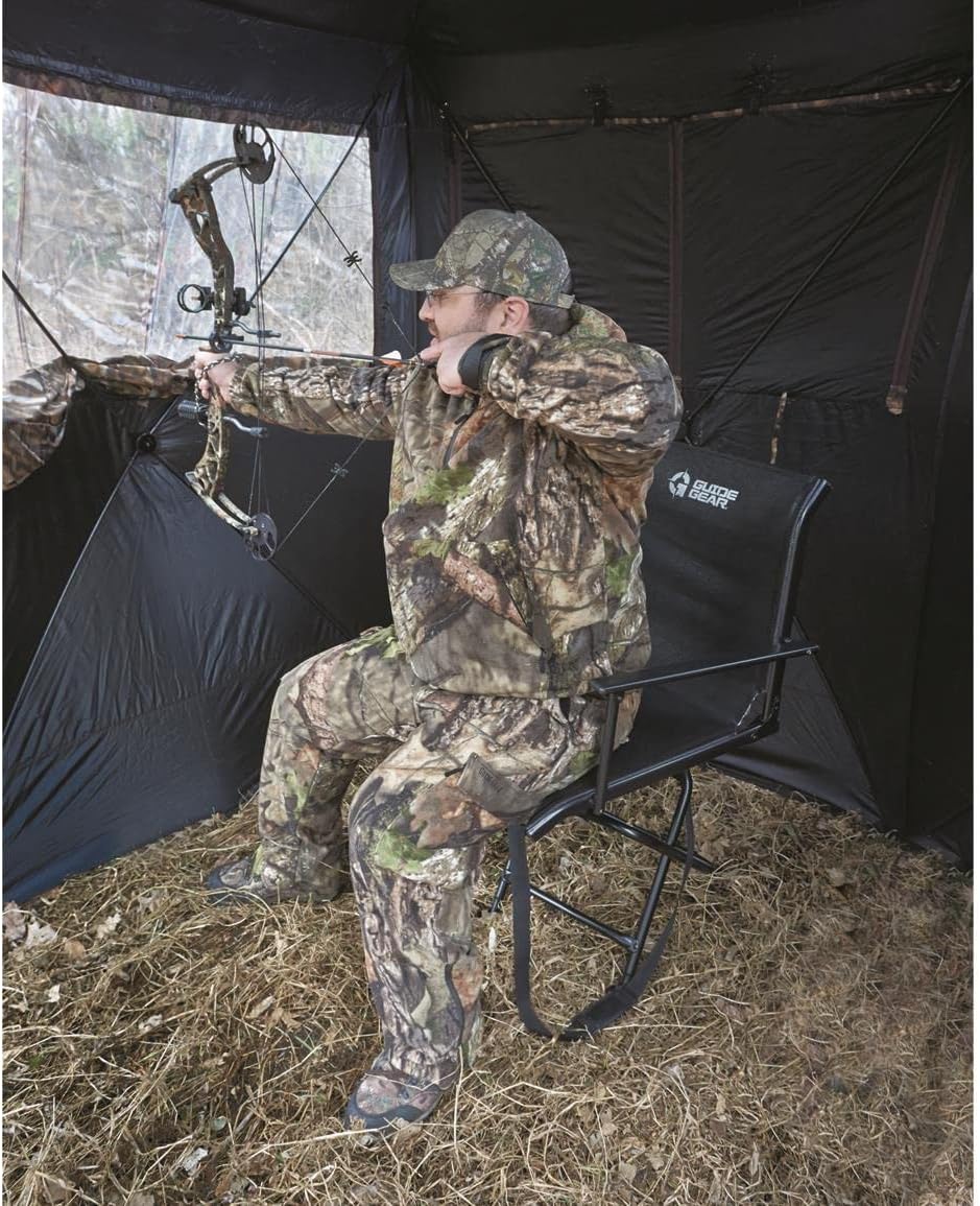 Portable Folding Hunting Blind Chair with Armrests H64168