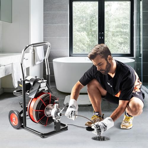 Drain Cleaner Machine with Foldable Handle S203703