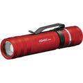 Red Rechargeable Focusing LED Flashlight X211972