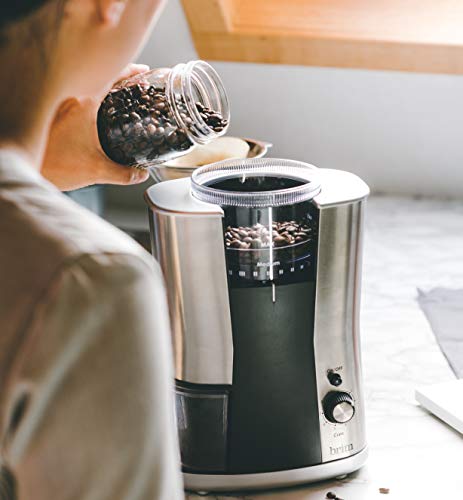 Stainless Steel Conical Burr Coffee Grinder G163